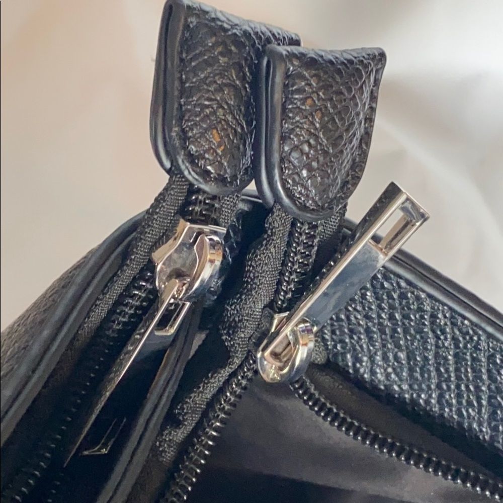 New Fashion pebbled black large shoulder bag set - Picture 12 of 13